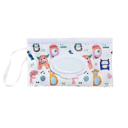 Baby Wet Wipe Pouch EVA Portable Transparent Holder Case Flip Cover Reusable Refillable Tissue Wipes Pouch Useful Tissue Box