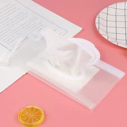 Baby Wet Wipe Pouch EVA Portable Transparent Holder Case Flip Cover Reusable Refillable Tissue Wipes Pouch Useful Tissue Box