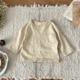 Spring/Autumn Baby T-shirt Pure Cotton Infant Girls Solid Color Tee Loose Thin Comfortable Toddler Cothes Boys Tops 0-3Y