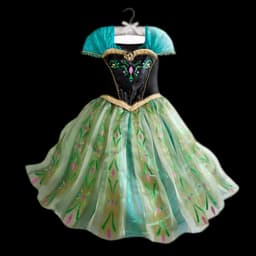 Princess Dress Collection Cinderella Snow White Aurora Rapunzel for Girls Halloween Birthday Cosplay Costume Kids 2-8Y Vestido