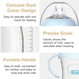 Newborn Baby Bottle 150/240/330ML Baby PP Bottle with Handle Milk BottleFeeding Baby Bottles Newborn Feeding Supplies BPA-FREE