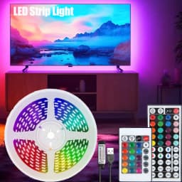 10m 20m Led Strip Lights with 44 Key Remote Control 5050 RGB Tape Led Wall Room for Home Bedroom Party Decor TV Backlight