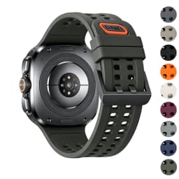 Original 1:1 Silicone Band For Samsung Galaxy Watch Ultra 2 Strap 47mm Sport Replacement Bracelet correa Galaxy Watch 2026 Ultra