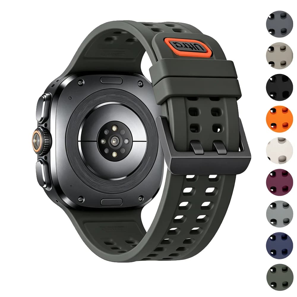 Original 1:1 Silicone Band For Samsung Galaxy Watch Ultra 2 Strap 47mm Sport Replacement Bracelet correa Galaxy Watch 2026 Ultra