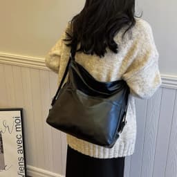 University Student Women's Tote Bag Hot Sale of The Season New Versatile High-End Large Capacity Commuter Backpack Autumn Winter