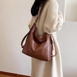 University Student Women's Tote Bag Hot Sale of The Season New Versatile High-End Large Capacity Commuter Backpack Autumn Winter