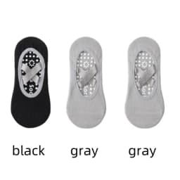 1/ 3Pair Professional Women Yoga Sock Silicone Anti-slip Ballet Pilates Socks Women Backless Breathable Bandage Yoga Sport Socks