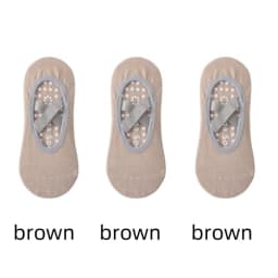 1/ 3Pair Professional Women Yoga Sock Silicone Anti-slip Ballet Pilates Socks Women Backless Breathable Bandage Yoga Sport Socks