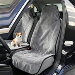 Universal Fit Waterproof Sweat Towel Car Seat Cover for Post-Gym Workout Running Swimming Beach And Hiking Anti-Slip