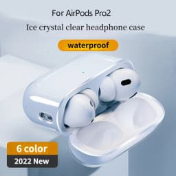 Transparent Protective Case Cover with Lanyard For Airpods Pro 2 Soft Skin TPU Shockproof Case Cover Designed