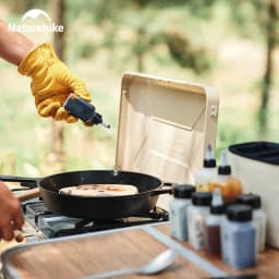 Naturehike Camping Kitchen Seasoning Jar Camping Outdoor Cooking BBQ Picnic Seasoning Spice Storage Jars Organizers Bottles Set