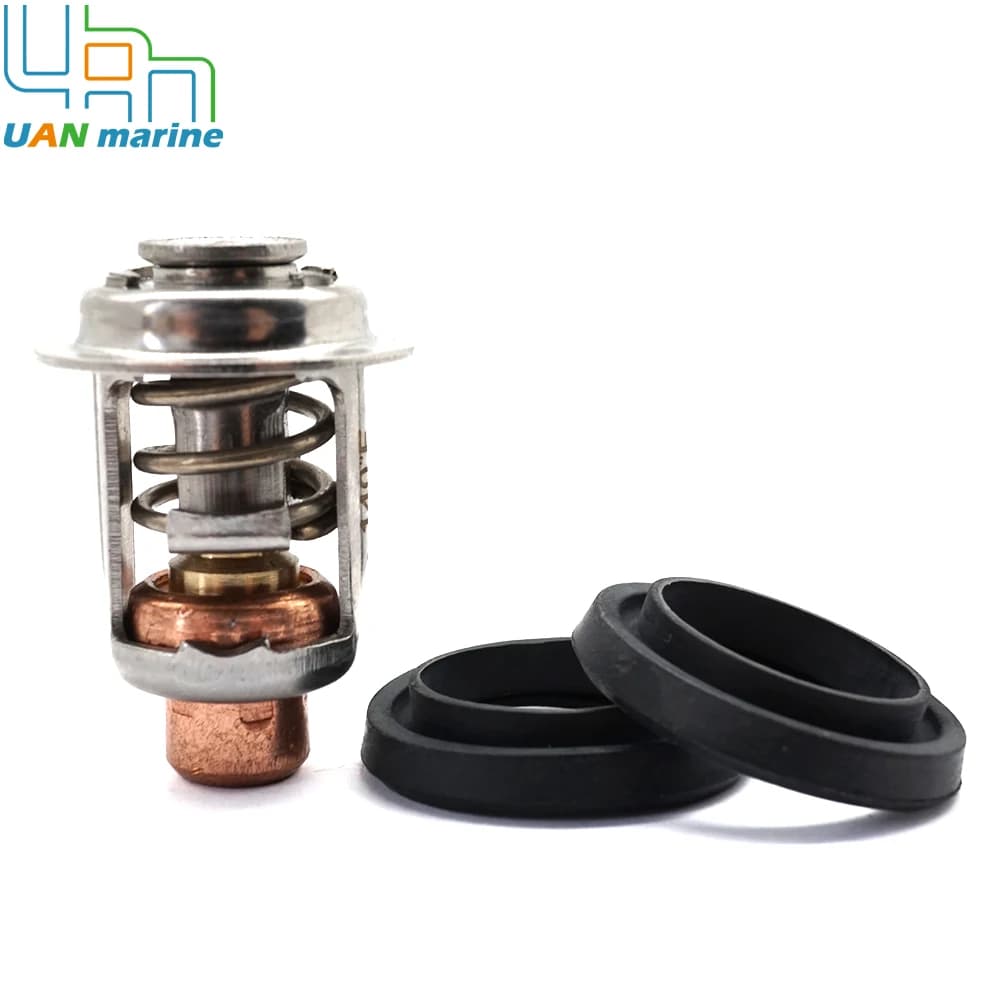 143°F 62°C Thermostat Kit for Mercury Outboard 833072004 833072003 833072 18-3536 18-3537 Engines