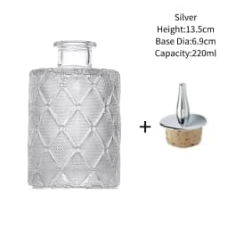 Vintage Glass With Stainless Steel Caps Cocktail Bitters Bottles With Cap Kitchen Seasoning Tools Bar Bartender Accessories