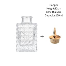 Vintage Glass With Stainless Steel Caps Cocktail Bitters Bottles With Cap Kitchen Seasoning Tools Bar Bartender Accessories
