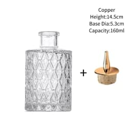 Vintage Glass With Stainless Steel Caps Cocktail Bitters Bottles With Cap Kitchen Seasoning Tools Bar Bartender Accessories