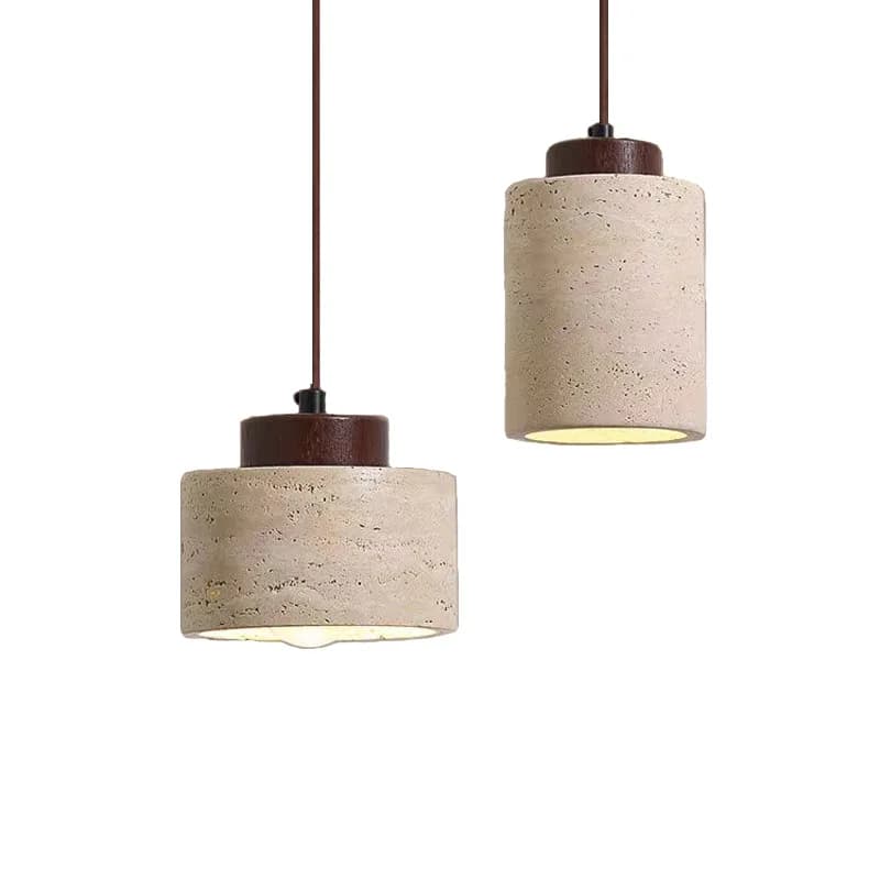 Modern Travertine Stone Pendant Light Versatile In Various Styles Bedroom Dining Room Kitchen Island Decor lamp Fast Delivery