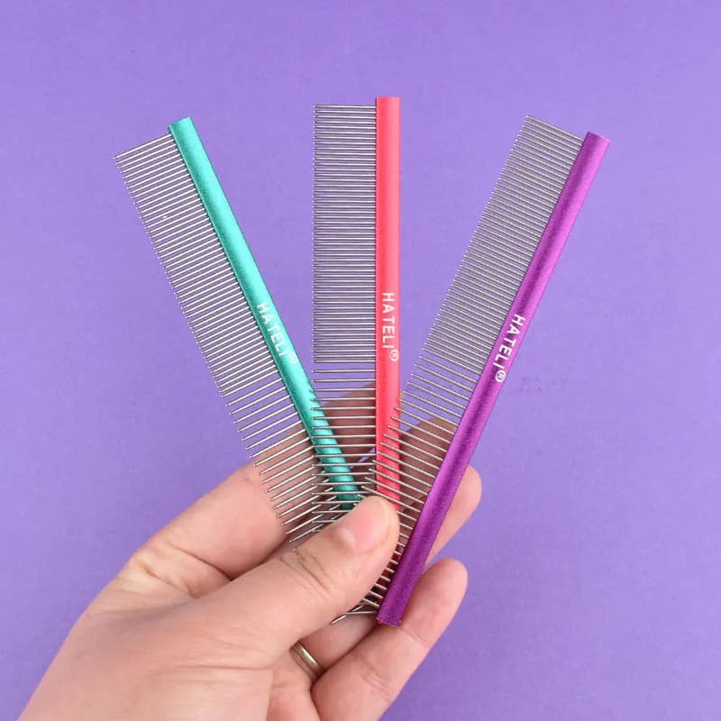 Mini Pet Face Comb Grooming Comb For Shaggy Cat Dogs Barber Grooming Tool Salon Pet Grooming High Quality Stainless Comb