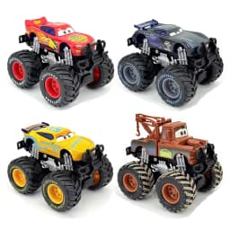 Pixar Cars 2 Lightning McQueen StormCruz Mater Jackson Ramirez Inertial AssistanceAlloy Off-Road Vehicle Child Toys Gifts