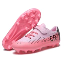 New Children Football Boots Outdoor Trainers Soccer Shoes for Kids Boys Girls Hook Loop Football Cleats Futsal Sneakers 28-39