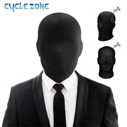 Non Hole Full Face Mask All-round Protection Wind-Protection Balaclava Hat Breathable High Elasticity Headgear for Men and Women