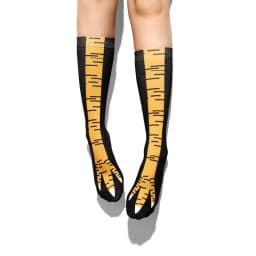 3D Funny Creative Chicken Foot Claw Women Socks Novelty Animal Toes Long Elastic Breathable Socks Women Men High Socks