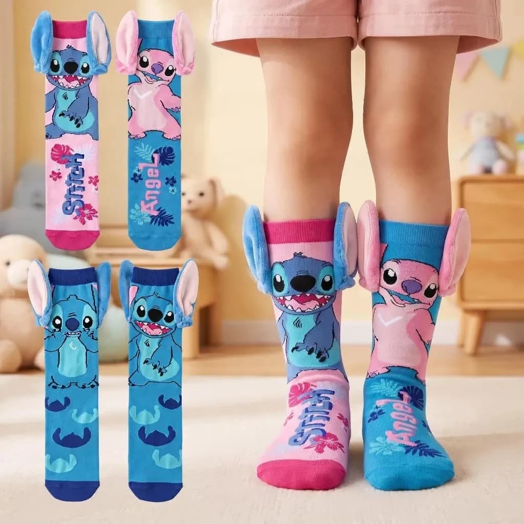Cute Funny 3D Plush Cartoon Socks Anime Cartoon Character Personalized Novelty Socks Men Women Breathable Stocking Gift