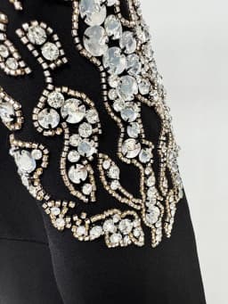 HIGH STREET Newest Fashion 2026 Designer Party Vestido Women's Stylish Backless Diamonds Beaded Crystal Long Maxi Dress