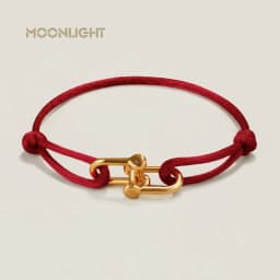 MOONLIGHT Classic Adjustable U-Shape Charm Bracelets for Women High Quality Silk Rope Bracelet Female Jewelry Gifts Wholesale