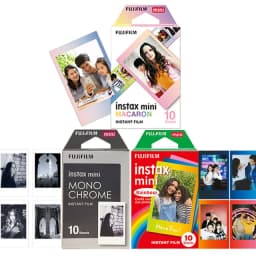 10/20/50/100/200 Sheets Fujifilm Instax Mini 12 Film White Edge Photo Paper For Mini LiPlay 11 9 8 40 70 90 Instant Camera EVO