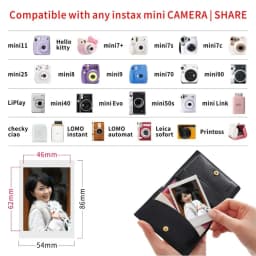 10/20/50/100/200 Sheets Fujifilm Instax Mini 12 Film White Edge Photo Paper For Mini LiPlay 11 9 8 40 70 90 Instant Camera EVO