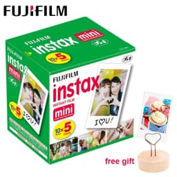 10/20/50/100/200 Sheets Fujifilm Instax Mini 12 Film White Edge Photo Paper For Mini LiPlay 11 9 8 40 70 90 Instant Camera EVO