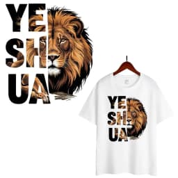 Fashion Letter Lion Animal Heat Transfer Patches For Clothes DIY A-Level Washable T-shirts Iron-on Thermal Stickers