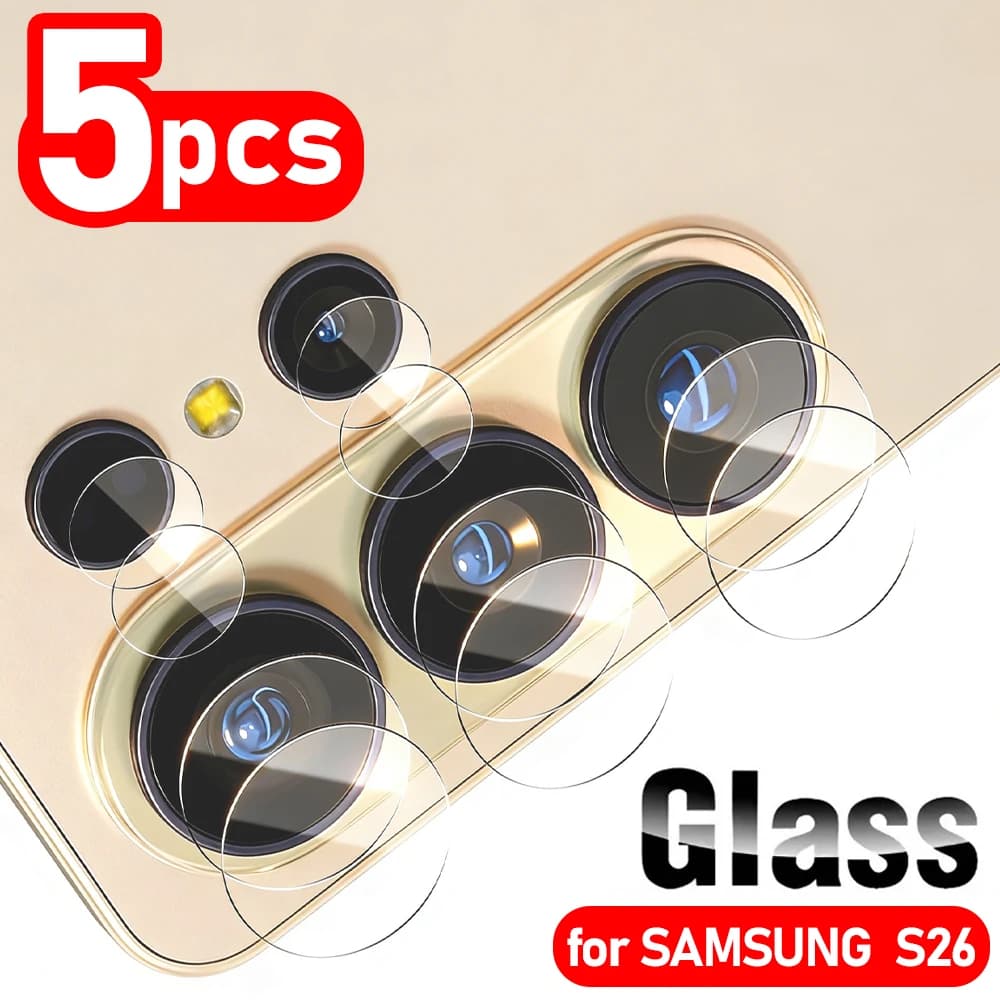 Camera Lens Protector for Samsung Galaxy S26 Ultra Plus S25 S24 9H Hardness Tempered Glass Individual Lens Protective Films