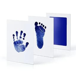 Newborn Baby DIY Hand And Footprint Kit Ink Pads Photo Frame Handprint Toddlers Souvenir Accessories Safe Clean Baby Shower Gift