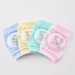 Baby Accessories Knee Pads Safety Boy Girl Kids Crawling Gaiter Toddler Slip Protector Infant Animal Monkey Tiger Dino Elephant