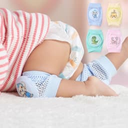 Baby Accessories Knee Pads Safety Boy Girl Kids Crawling Gaiter Toddler Slip Protector Infant Animal Monkey Tiger Dino Elephant