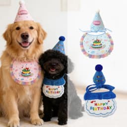 Pet Birthday Scarf Cute Delicate Lace Bib, Cat & Dog Birthday Party Celebration Prevent Saliva Towel
