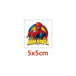 20Pcs Cartoon SpiderMan Temporary Tattoo Sticker Body Art Cute Tattoo Stickers Cosplay Party Toys for Kids Birthday Gifts
