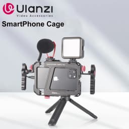 Ulanzi Lino Universal Smartphone Cage Protective Case with Side Handle Rig for IPhone16 15 14 13 12 Pro Max Samsung Xiaomi OPPO