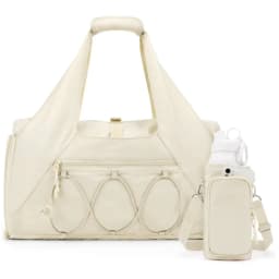 Large Capacity Fitness Bag Women Sports Yoga Handbag Lightweight Multi-Layer Travel Bag Dry and Wet Separation Shoulder Bags