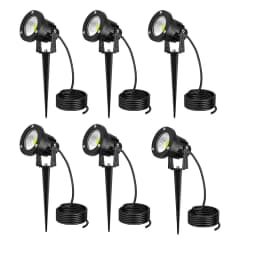 1 Meter Cable IP65 LED Landscape Spike Lamp 5W 10W Warm White Blue Spot Light for Garden Lawn AC DC12V24V 220V110V