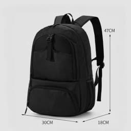 Sports Gym Fitness Yoga Backpack with Shoes Pocket Large Capacity Outdoor Camping Hiking Basketball Bag Soccer Equipment Pack