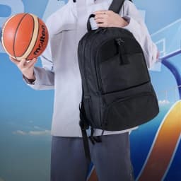 Sports Gym Fitness Yoga Backpack with Shoes Pocket Large Capacity Outdoor Camping Hiking Basketball Bag Soccer Equipment Pack