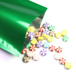 Variety of Sizes Reusable Packaging Bag Heat Sealing Open Top Aluminum Foil Vacuum Package Pouch Red Flat Mylar Bags 100pcs/lot