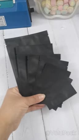 Variety of Sizes Reusable Packaging Bag Heat Sealing Open Top Aluminum Foil Vacuum Package Pouch Red Flat Mylar Bags 100pcs/lot