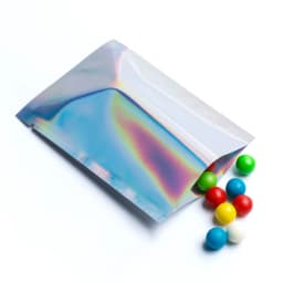 Variety of Sizes Reusable Packaging Bag Heat Sealing Open Top Aluminum Foil Vacuum Package Pouch Red Flat Mylar Bags 100pcs/lot