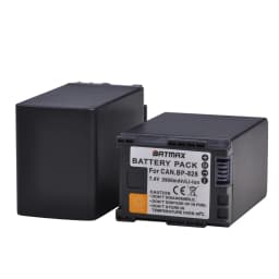 Batmax BP-828 BP828 2900mAh battery for Canon VIXIA XA20,XA25,XA35, XA40, XA45, XA50, XA55, XA65,XA70,XA75,HF G30,G40,XF400