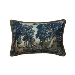 Medicci Home Black Leopard Cat Panther Tapestry Lumbar Pillow Cover 35x45cm Floral Large Jungle Accent Cushion Case For Sofa Bed