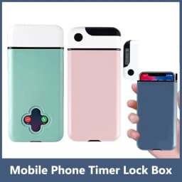 Mobile Phone Lock Box With Timer Self-discipline Timed Box for Students Smartphone Locking Case Safe Timed Lockbox For IPhone