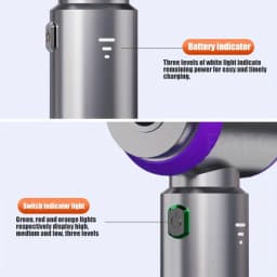 Portable Handheld Vacuum 30000Pa Cordless Car Vacuum Cleaner With Brushless Motor 4 In 1 For Keyboard, Home, Pet And Car